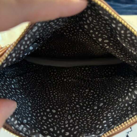 Violet Ray NYC x Target Cinnamon Brown Vegan Leather Purse NWT adjustable strap - Picture 7 of 13